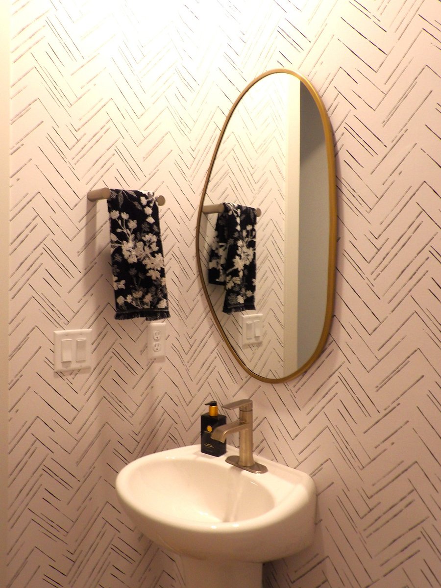 Main level half bath
