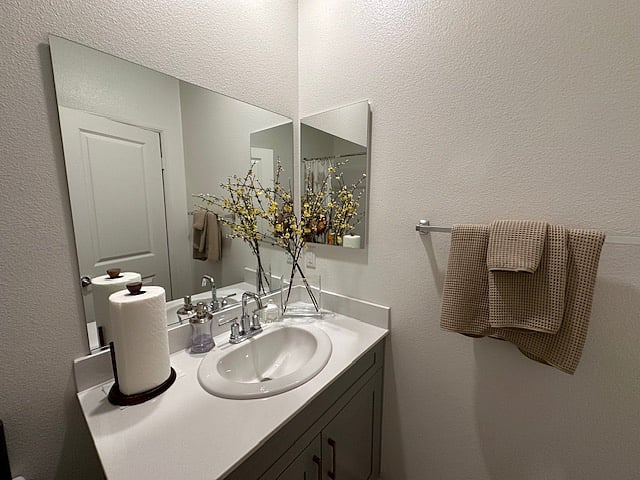 Shared bathroom