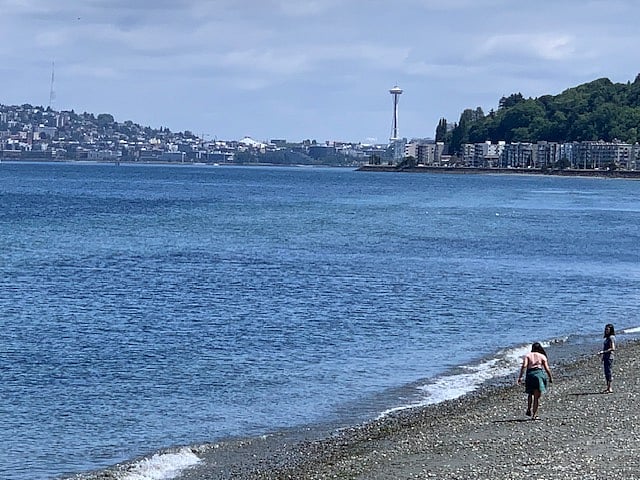Famous Alki Beach with view of the Space Needle is a short drive away. The Water Taxi is a fun way to get downtown.