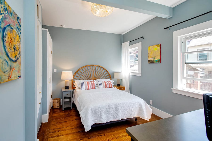 This is the second bedroom.