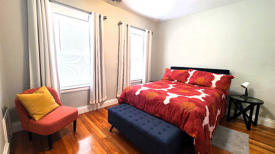 Bedroom 3 Red Room