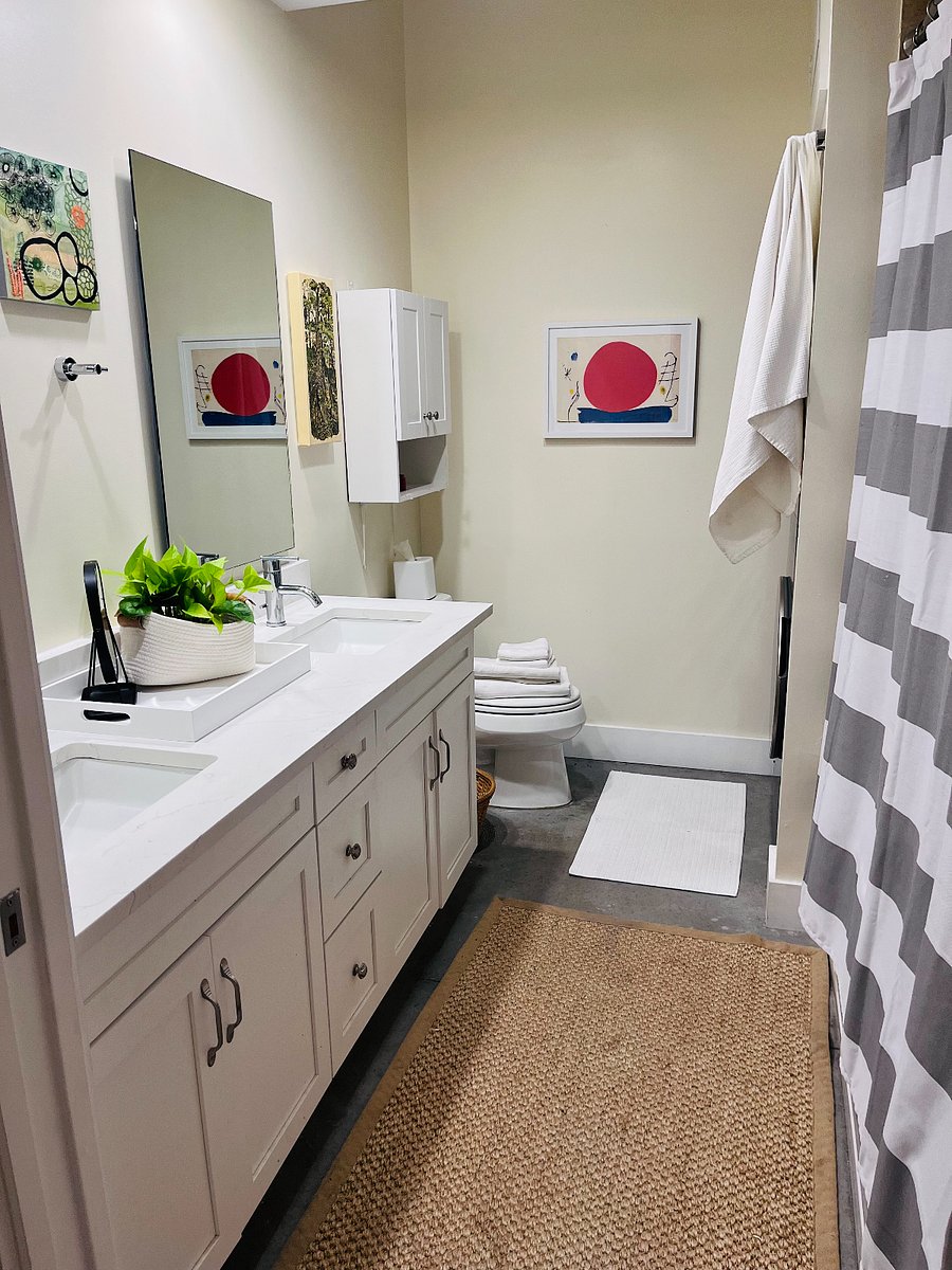 Master Bath with Double Sinks