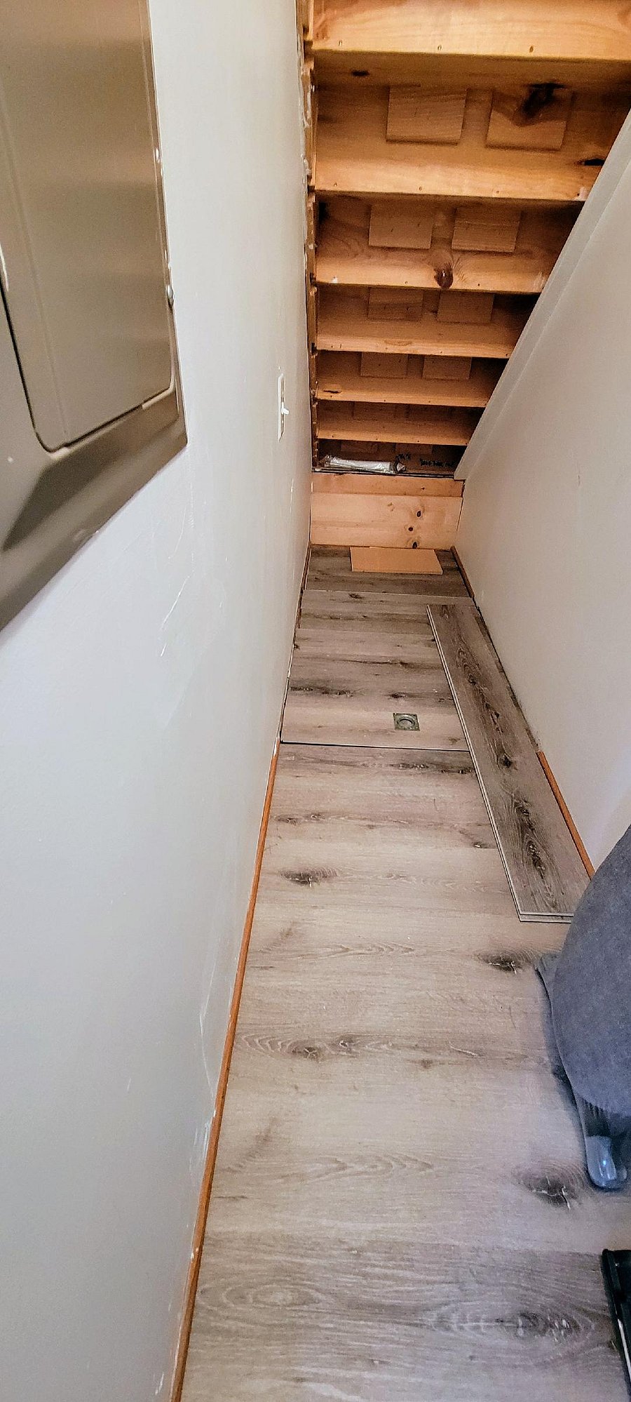 Limited Storage under staircase