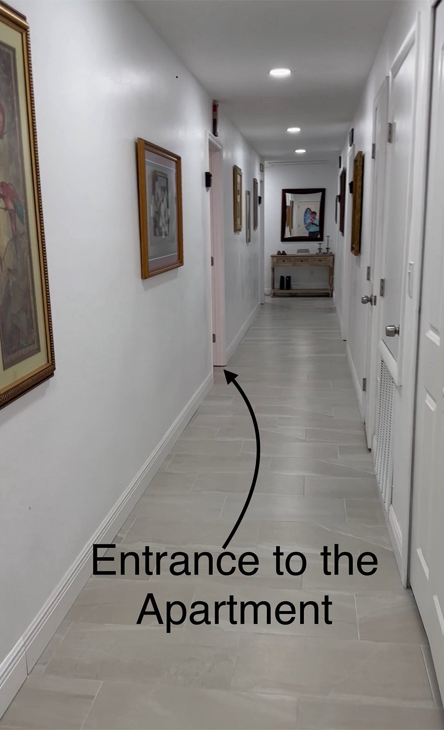Entrance to the Apartment