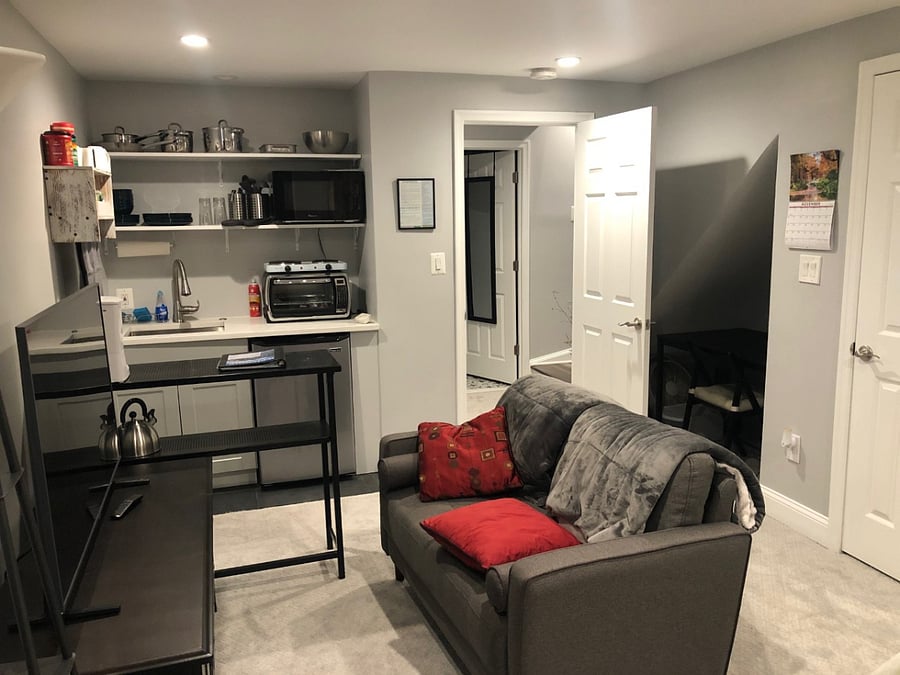 650 square feet