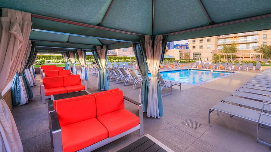 Pool Cabanas