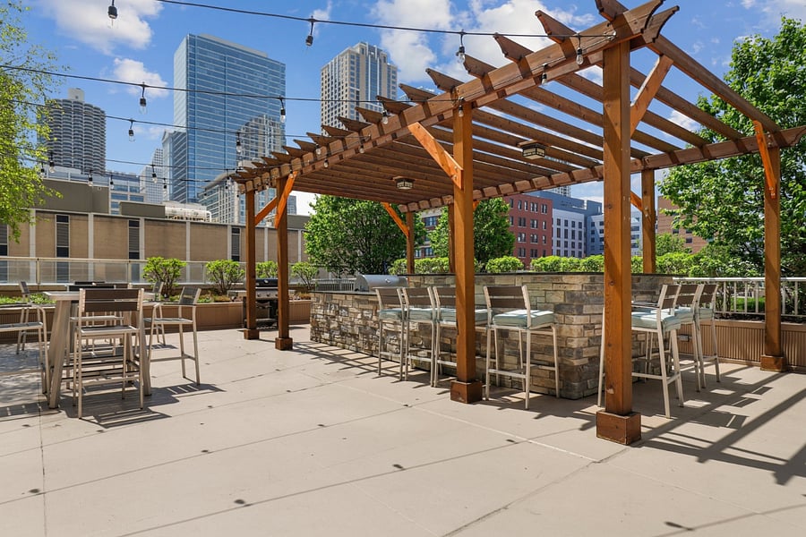 Grilling patio