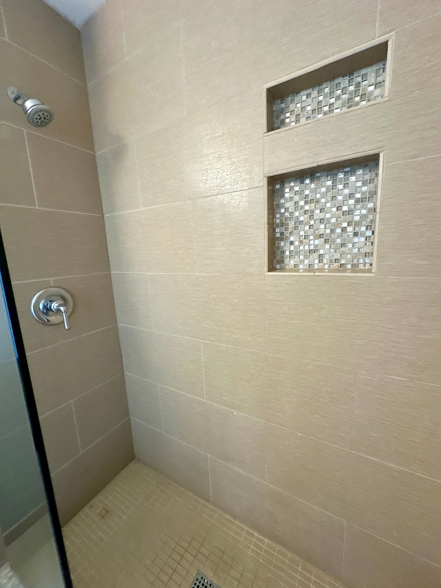 In unit shower