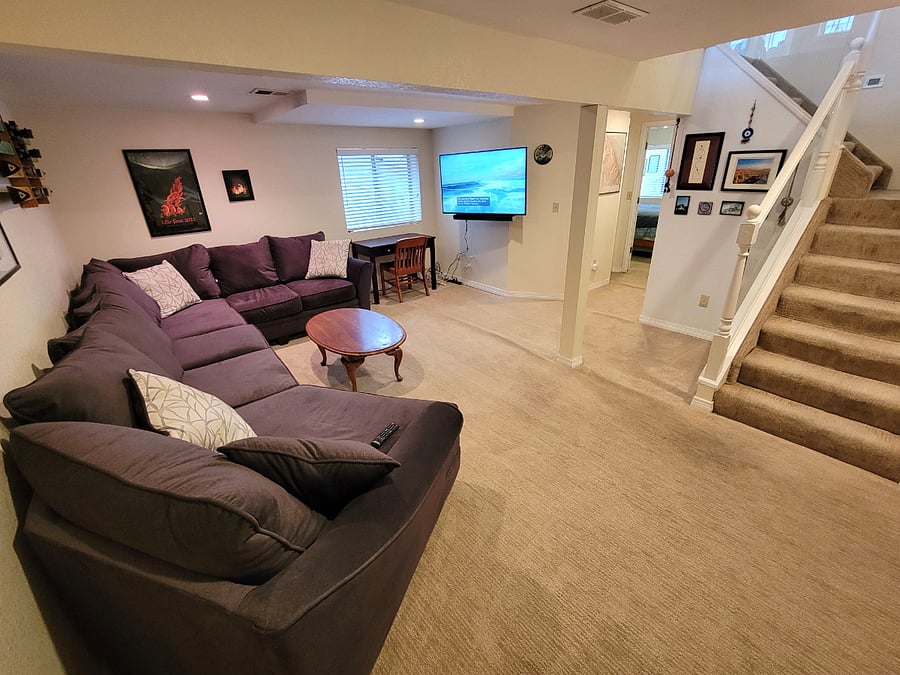downstairs living room