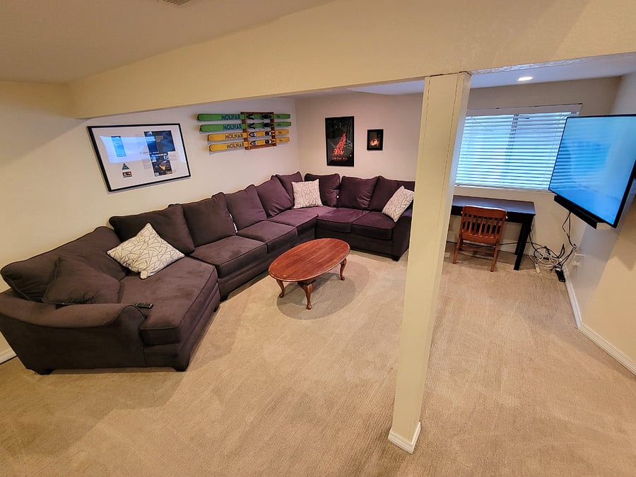 downstairs living room