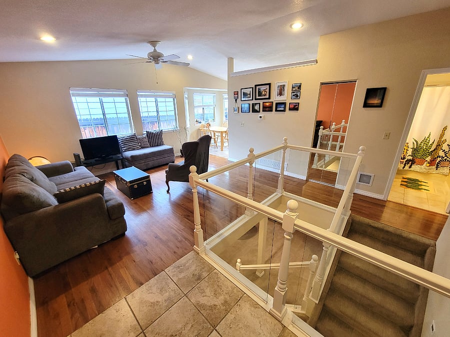upstairs living room