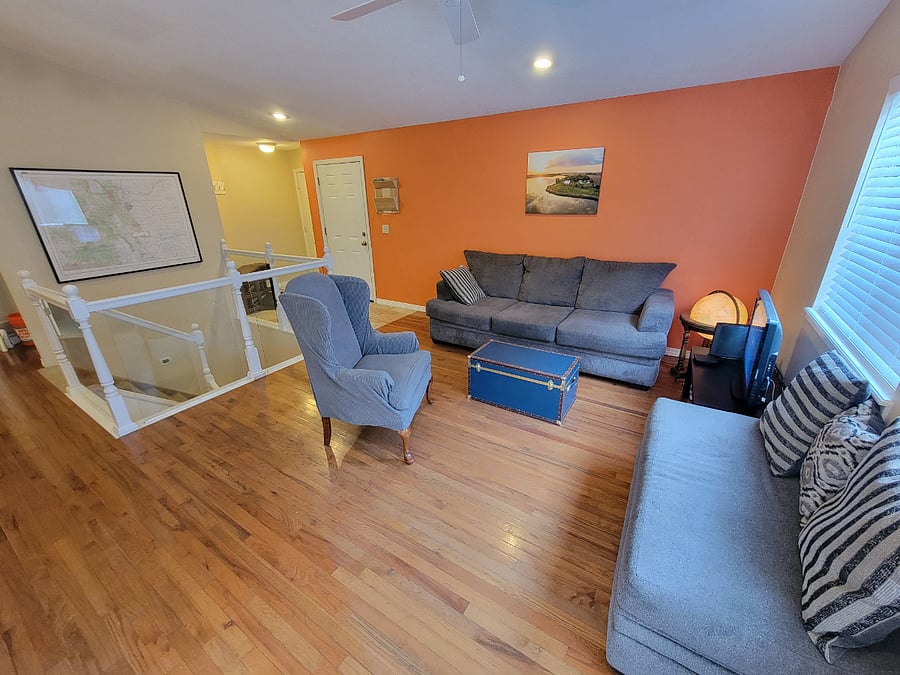 upstairs living room