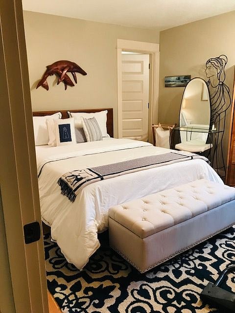 Quality sleeping in your West Elm Bed with Ralph Lauren Sheets!
