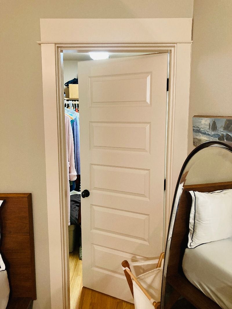 Huge Walk in Closet attached to the Bedroom!