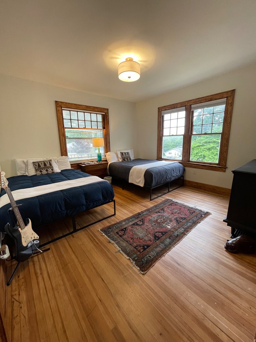 Bedroom 1 with two queen beds 