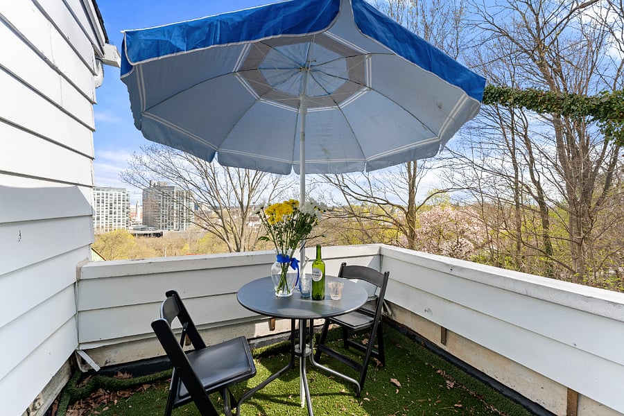 Private Balcony - Penthouse Suite