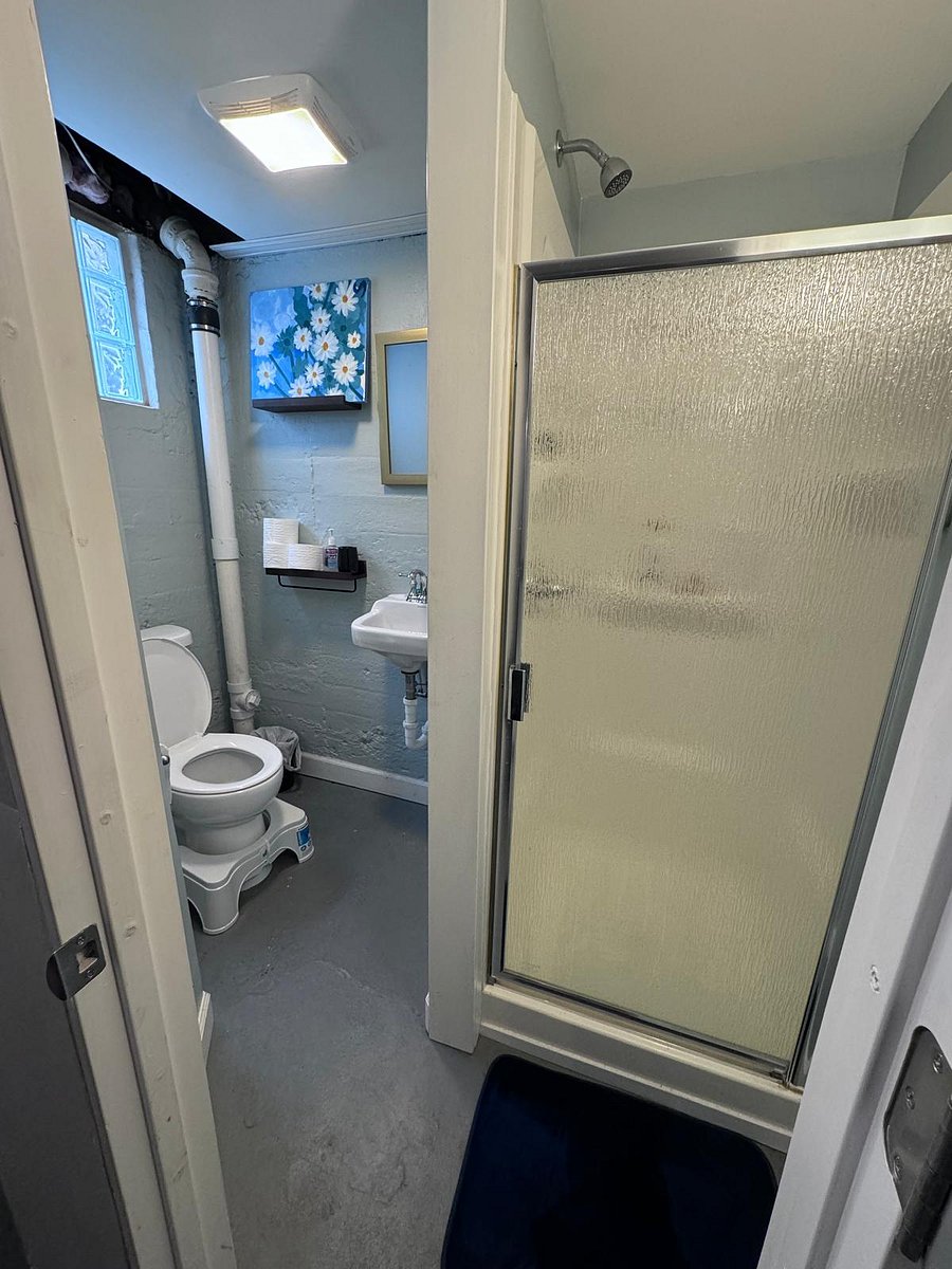 Basement bathroom
