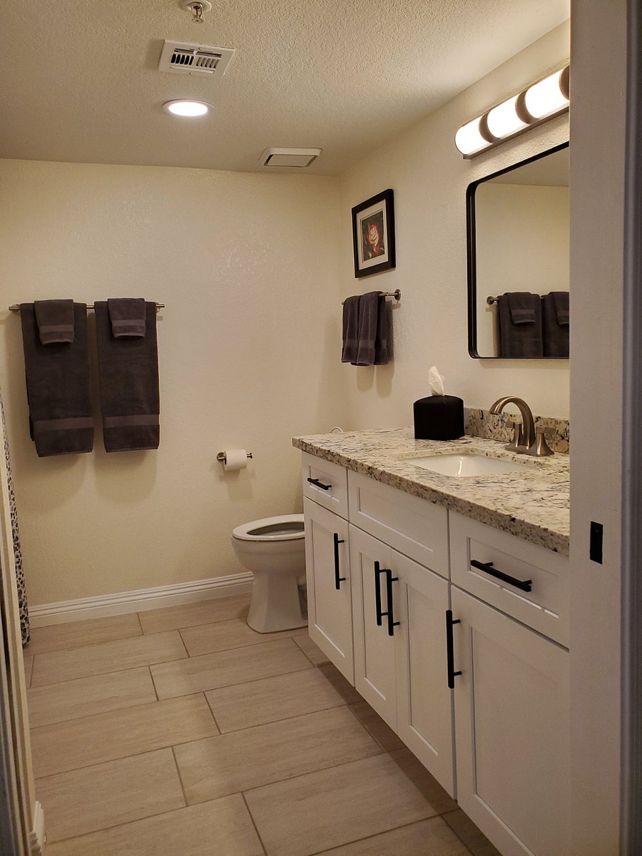 Secondary bathroom
