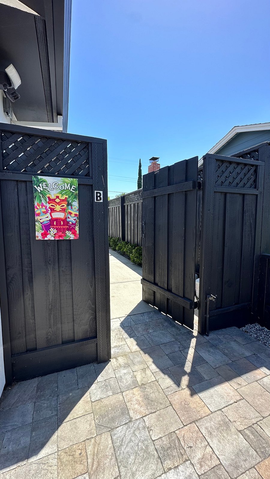 Gate / Separate Private Entrance