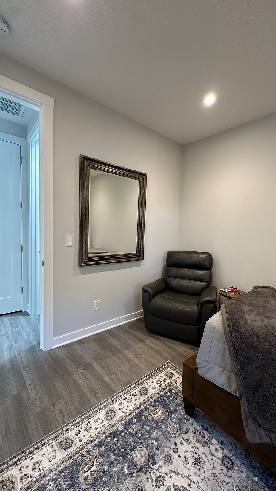 Comfy electric recliner to chill out in, read a book, or watch tv!
