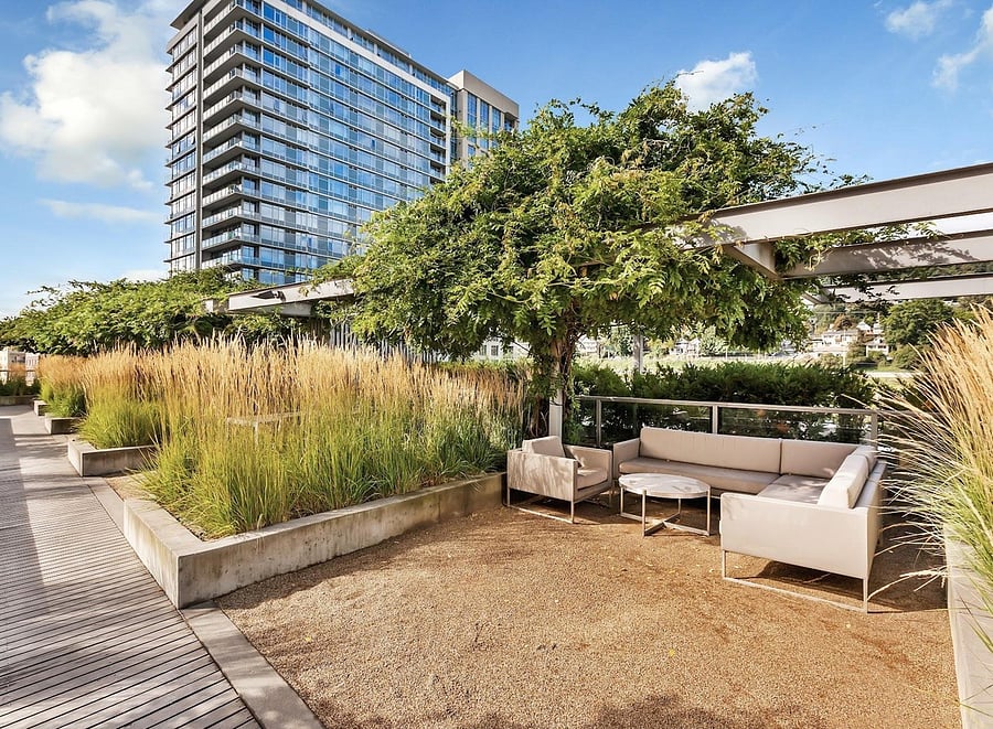 John Ross community rooftop terrace