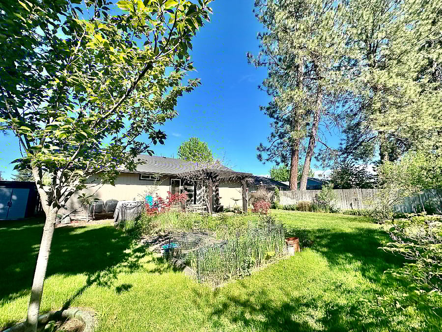 Large garden backyard escape