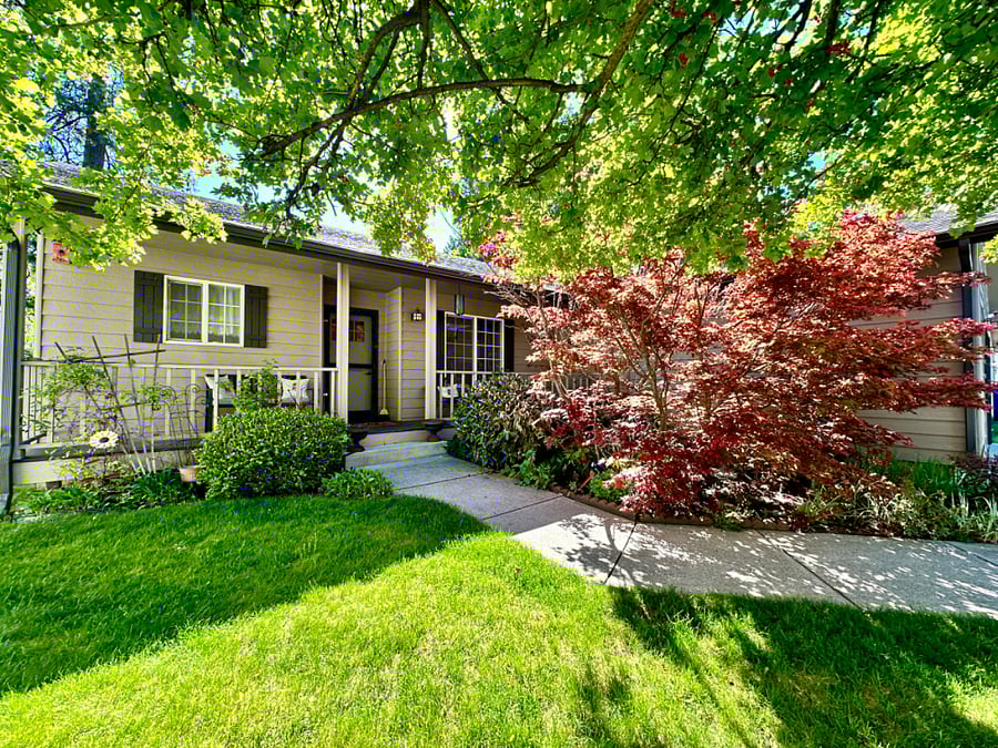 Front view of your garden cottage