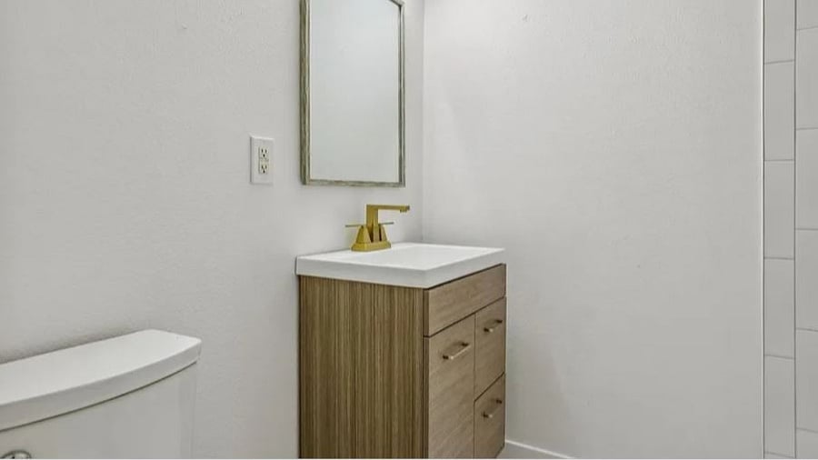 Guest bath (includes shower, not shown)