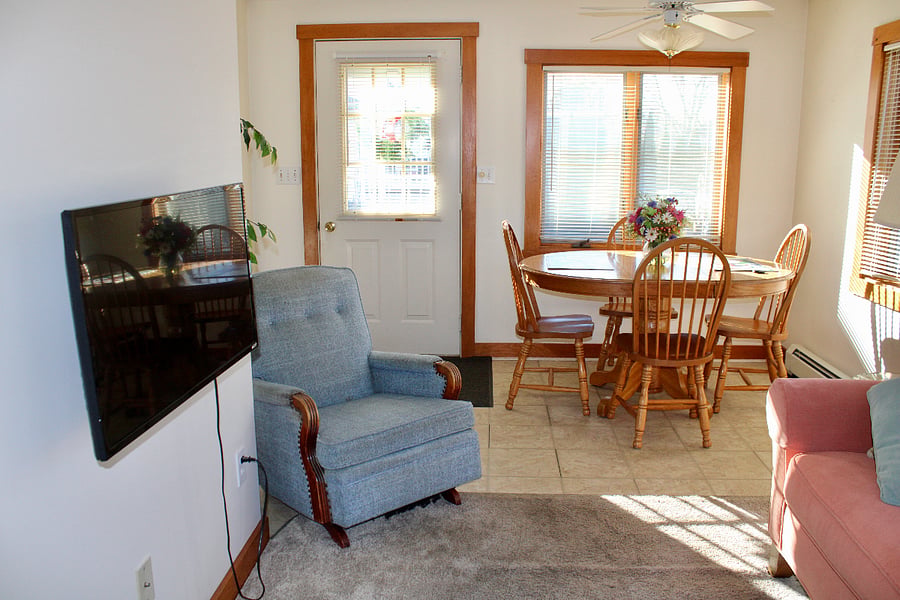 Sunroom with TV
