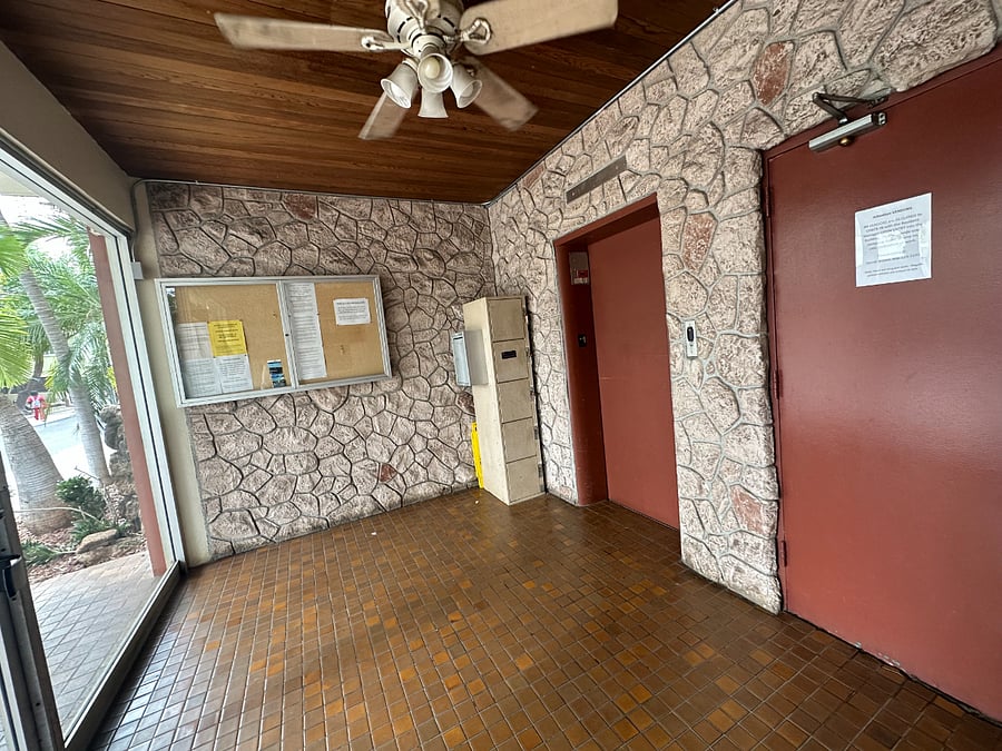 secured vestibule