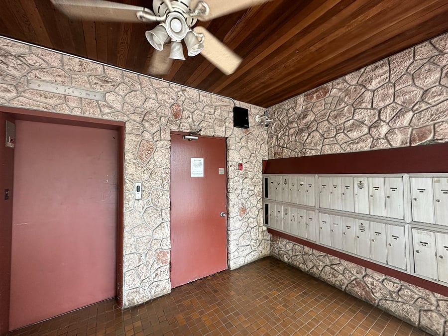 secured vestibule