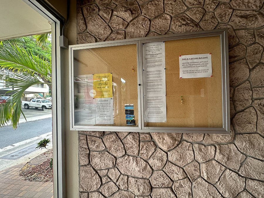 secured vestibule