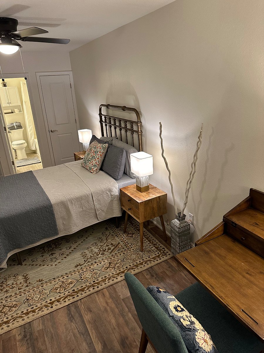 Wooden side tables with drawers