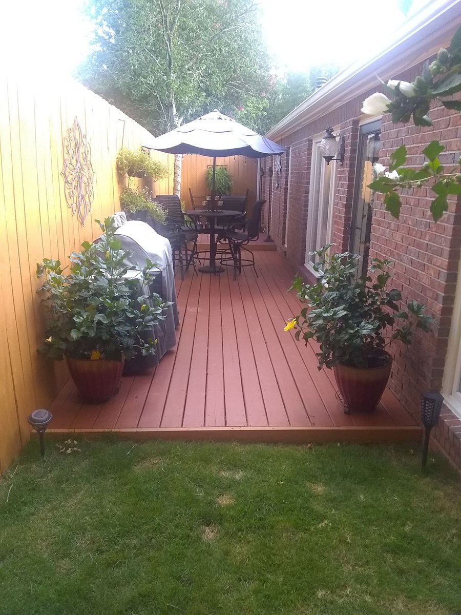 What a fun deck! Grill out & chill out with our fire pit and lounge area. Perfect for after-hours relaxing.