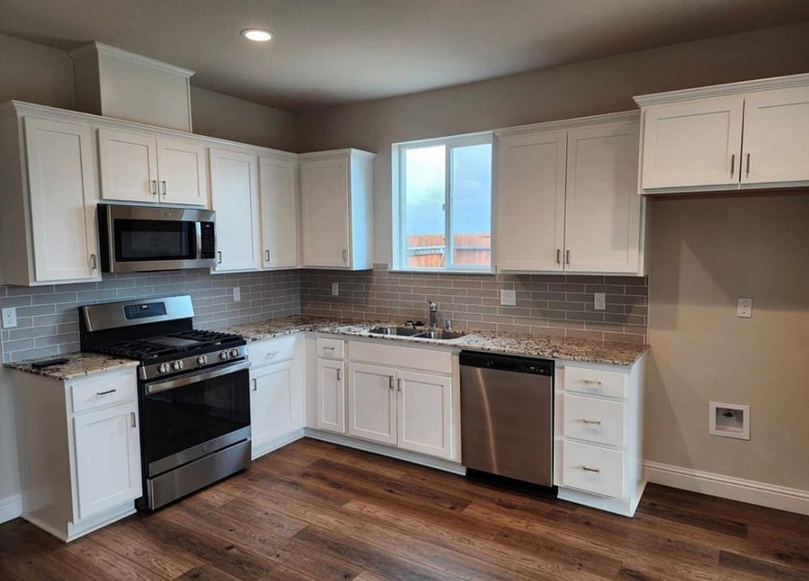 New Kitchen Aid Fridge included (not pictured)