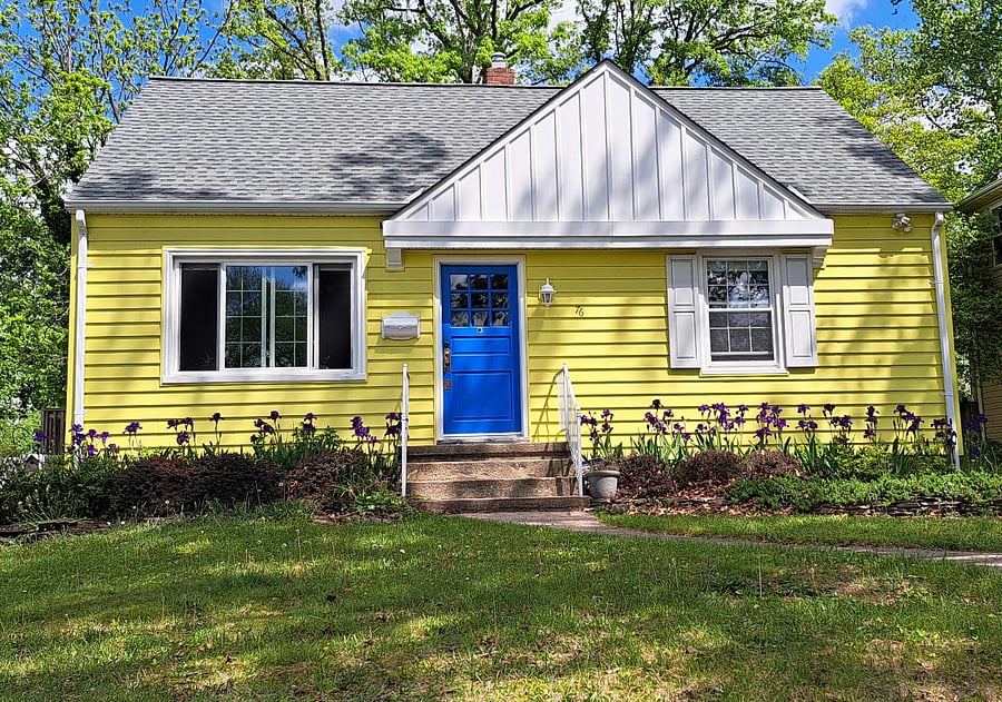Exterior of property