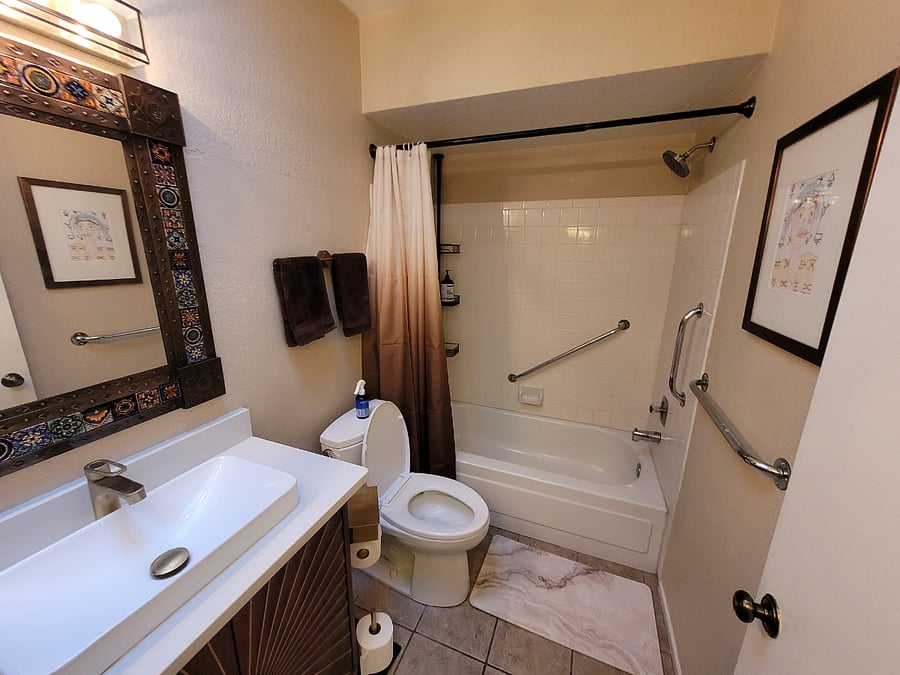 Hall bathroom