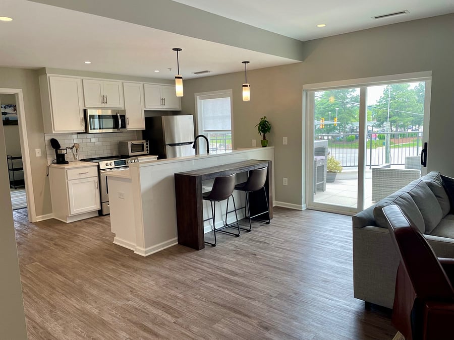 Curated visual reference: Fresh Look at Urban Elegance Meets Convenience Luxe Modern Condo With Expansive Decks