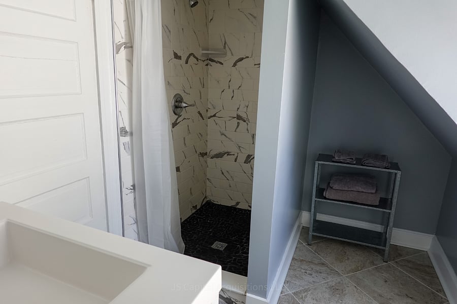 2nd Bathroom - walk-in shower