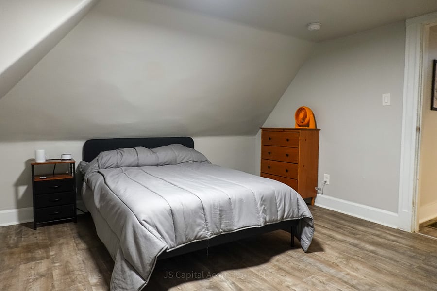Bedroom 3 - full/double bed, dresser, nightstand, closet