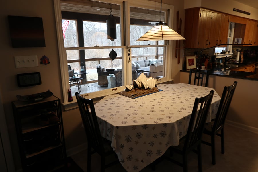 Breakfast area