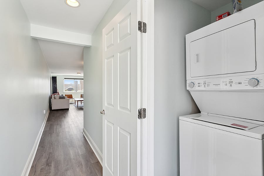 in-unit washer and dryer