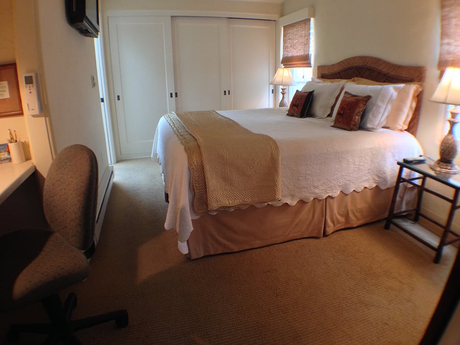 Bedroom and study nook