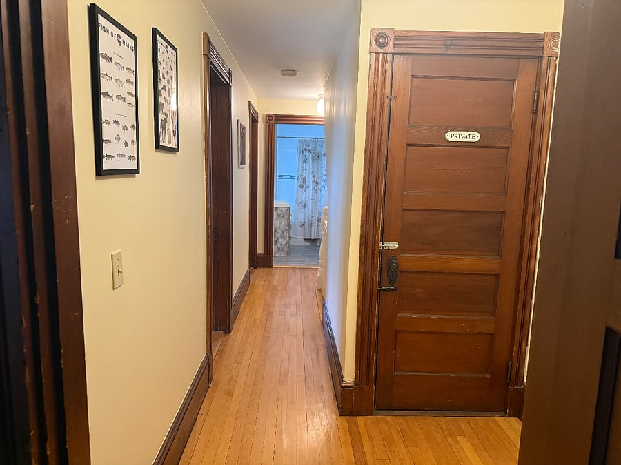 Hallway leaving Master Bedroom