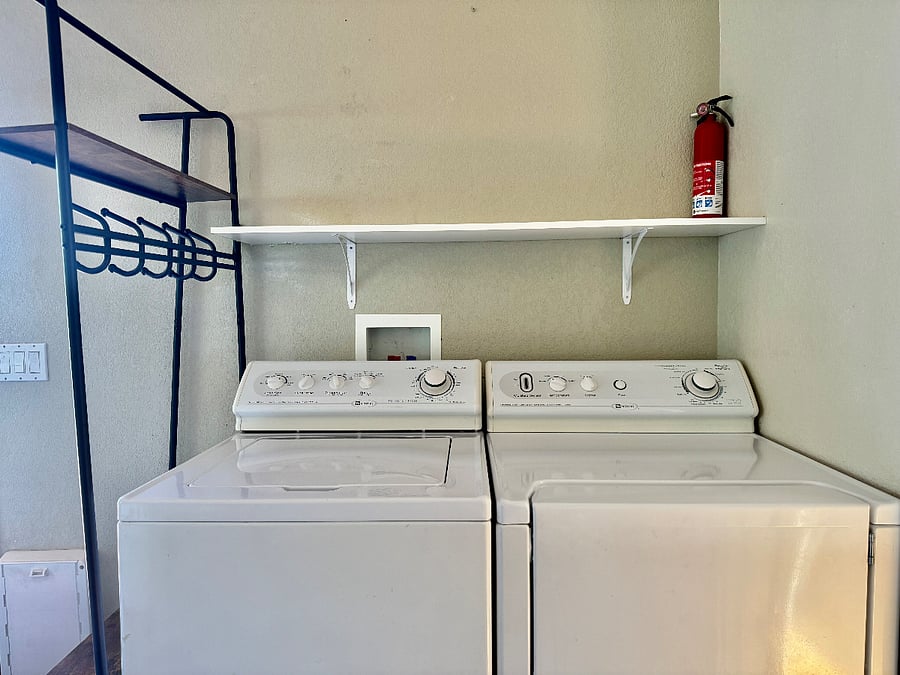 Full size washer and dryer