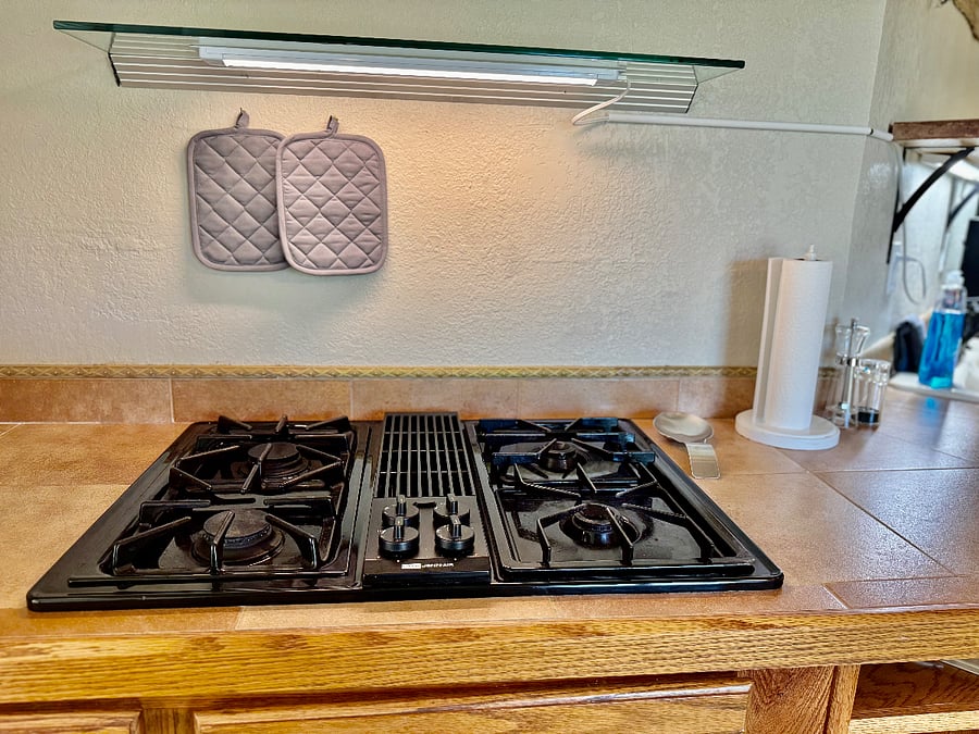 Gas cook top