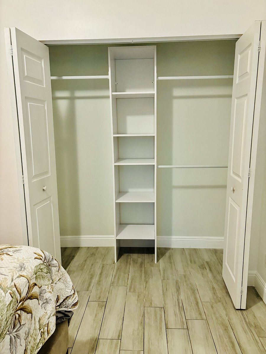 Large walk-in closet