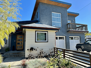 Front of the house.