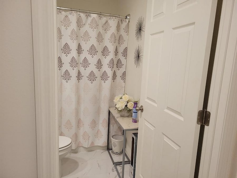 Traveler private bathroom 