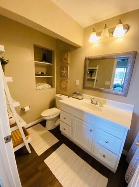 Freshly remodeled bathroom